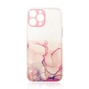 Hurtel Marble dėklas skirtas iPhone 12 Pro, rožinis