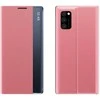 Hurtel Naujas „Sleep Case“ knygų lentynos tipo dėklas su stovo funkcija, skirtas „Samsung Galaxy Note 10 Lite pink“