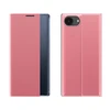 Hurtel New Sleep dėklas Apple iPhone 16e Flip dėklas su Stand – rožinės spalvos