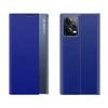 Hurtel New Sleep Xiaomi Redmi Note 12 Pro+ atverčiamas su stoveliu dėklas telefonui mėlynos spalvos