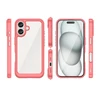 Hurtel Outer Space Gel Frame Apple iPhone 16 Plus – dėklas telefonui raudonos spalvos
