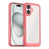 Hurtel Outer Space Gel Frame Apple iPhone 16 Plus – dėklas telefonui raudonos spalvos