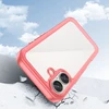 Hurtel Outer Space Gel Frame Apple iPhone 16 Plus – dėklas telefonui raudonos spalvos