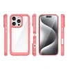 Hurtel Outer Space Gel Frame Apple iPhone 16 Pro Max – dėklas telefonui raudonos spalvos