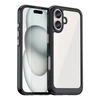Hurtel Outer Space Gel Frame Apple iPhone 16 Plus – dėklas telefonui juodos spalvos