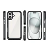 Hurtel Outer Space Gel Frame Apple iPhone 16 Plus – dėklas telefonui juodos spalvos