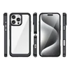 Hurtel Outer Space Gel Frame Apple iPhone 16 Pro – dėklas telefonui juodos spalvos