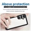 Hurtel Outer Space dėklas skirtas Samsung Galaxy S25 Edge dėklas su Flexible Frame – juodos spalvos