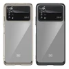 Hurtel Outer Space Xiaomi Poco X4 Pro 5G with a flexible frame dėklas telefonui mėlynos spalvos