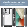 Hurtel Outer Space dėklas with gel frame Xiaomi Redmi Note 13 5G – dėklas telefonui juodos spalvos