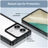 Hurtel Outer Space dėklas with gel frame Xiaomi Redmi Note 13 5G – dėklas telefonui juodos spalvos