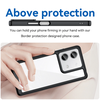 Hurtel Outer Space with gel frame Xiaomi Redmi Note 13 Pro+ – dėklas telefonui juodos spalvos