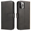 Hurtel Wallet su stoveliu Apple iPhone 15 Pro Magnet – dėklas telefonui juodos spalvos