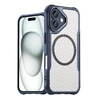 Hurtel Leading Series MagSafe silikoninis Apple iPhone 16 – dėklas telefonui mėlynos spalvos