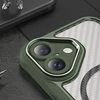 Hurtel Leading Series MagSafe silikoninis Apple iPhone 16 Plus – dėklas telefonui žalios spalvos