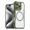 Hurtel Leading Series MagSafe silikoninis Apple iPhone 16 Pro – dėklas telefonui žalios spalvos