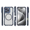 Hurtel Leading Series MagSafe silikoninis Apple iPhone 16 Pro – dėklas telefonui mėlynos spalvos