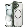 Hurtel Leading Series MagSafe silikoninis Apple iPhone 16 – dėklas telefonui žalios spalvos