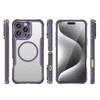 Hurtel Leading Series MagSafe silikoninis Apple iPhone 16 Pro – dėklas telefonui violetinės spalvos