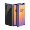 Hurtel Plating Samsung Galaxy Z Fold 4 a metallic frame dėklas telefonui mėlynos spalvos