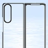 Hurtel Plating Samsung Galaxy Z Fold 4 a metallic frame dėklas telefonui mėlynos spalvos