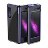 Hurtel Plating Electroplating frame Samsung Galaxy Fold dėklas telefonui mėlynos spalvos