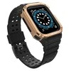 Išmaniojo laikrodžio Apple SE/7 silikoninis Hurtel dirželis, Juodos spalvos, 38/40/41 mm