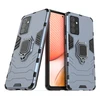 Dėklas Hurtel Ring Armor su stoveliu Tough Rugged Samsung Galaxy A72 4G mėlynos spalvos