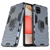 Hurtel Ring Armor dėklas Kickstand Tough Rugged Cover Samsung Galaxy A42 5G mėlynos spalvos