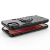 Hurtel Ring Armor case Apple iPhone 14 Plus armored cover magnetic holder ring dėklas telefonui juodos spalvos