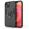 Hurtel Ring Armor dėklas telefonui Apple iPhone 14 armored magnetic holder ring juodos spalvos