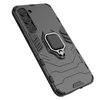 Hurtel Ring Armor case Samsung Galaxy S23+ armored cover magnetic holder ring dėklas telefonui juodos spalvos