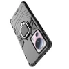 Hurtel Ring Armor Xiaomi 13 Lite armored magnetic holder ring dėklas telefonui juodos spalvos
