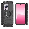 Hurtel Ring Armor Xiaomi 13 Lite armored magnetic holder ring dėklas telefonui juodos spalvos