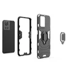 Hurtel Ring Armor hibridinis dėklas + magnetinis laikiklis skirtas OnePlus Ace, juodas
