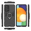 Hurtel Ring Armor hibridinis dėklas + magnetinis laikiklis skirtas Samsung Galaxy A73, juodas