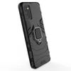 Hurtel Ring Armor hibridinis dėklas + magnetinis laikiklis skirtas Samsung Galaxy A03s (166.5), juodas