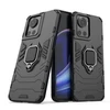 Hurtel Ring Armor hibridinis dėklas + magnetinis laikiklis skirtas OnePlus Ace, juodas