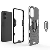 Hurtel Ring Armor hibridinis dėklas + magnetinis laikiklis skirtas OnePlus Nord N20 5G, juodas