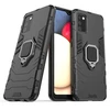 Hurtel Ring Armor hibridinis dėklas + magnetinis laikiklis skirtas Samsung Galaxy A03s (166.5), juodas