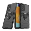 Hurtel Ring Armor hibridinis dėklas + magnetinis laikiklis skirtas Samsung Galaxy A73, juodas