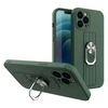 Hurtel Ring silikoninis dėklas skirtas Samsung Galaxy A72 4G, tamsiai žalias