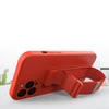 Hurtel Rope dėklas su dirželiu skirtas iPhone 12 Pro Max, juodas