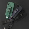 Hurtel Rope dėklas su dirželiu skirtas Samsung Galaxy A13 5G, rožinis
