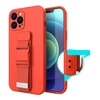 Hurtel Rope dėklas su dirželiu skirtas Xiaomi Poco X4 Pro 5G, raudonas