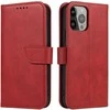 Hurtel Magnet atverčiamas dėklas skirtas Samsung Galaxy S23, raudonas