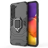Hurtel Ring Armor Samsung Galaxy S23 armored magnetic holder ring dėklas telefonui juodos spalvos