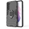 Hurtel Ring Armor case Samsung Galaxy S23+ armored cover magnetic holder ring dėklas telefonui juodos spalvos
