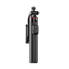 Wozinsky Asmenukių lazda WC1Y3S telescopic tripod 1.3m with phone holder – juodos spalvos