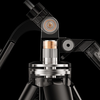 Wozinsky Asmenukių lazda WH181D-Y1S 1.75m aluminum alloy telescopic tripod with dual lamp and phone holder – juodos spalvos
